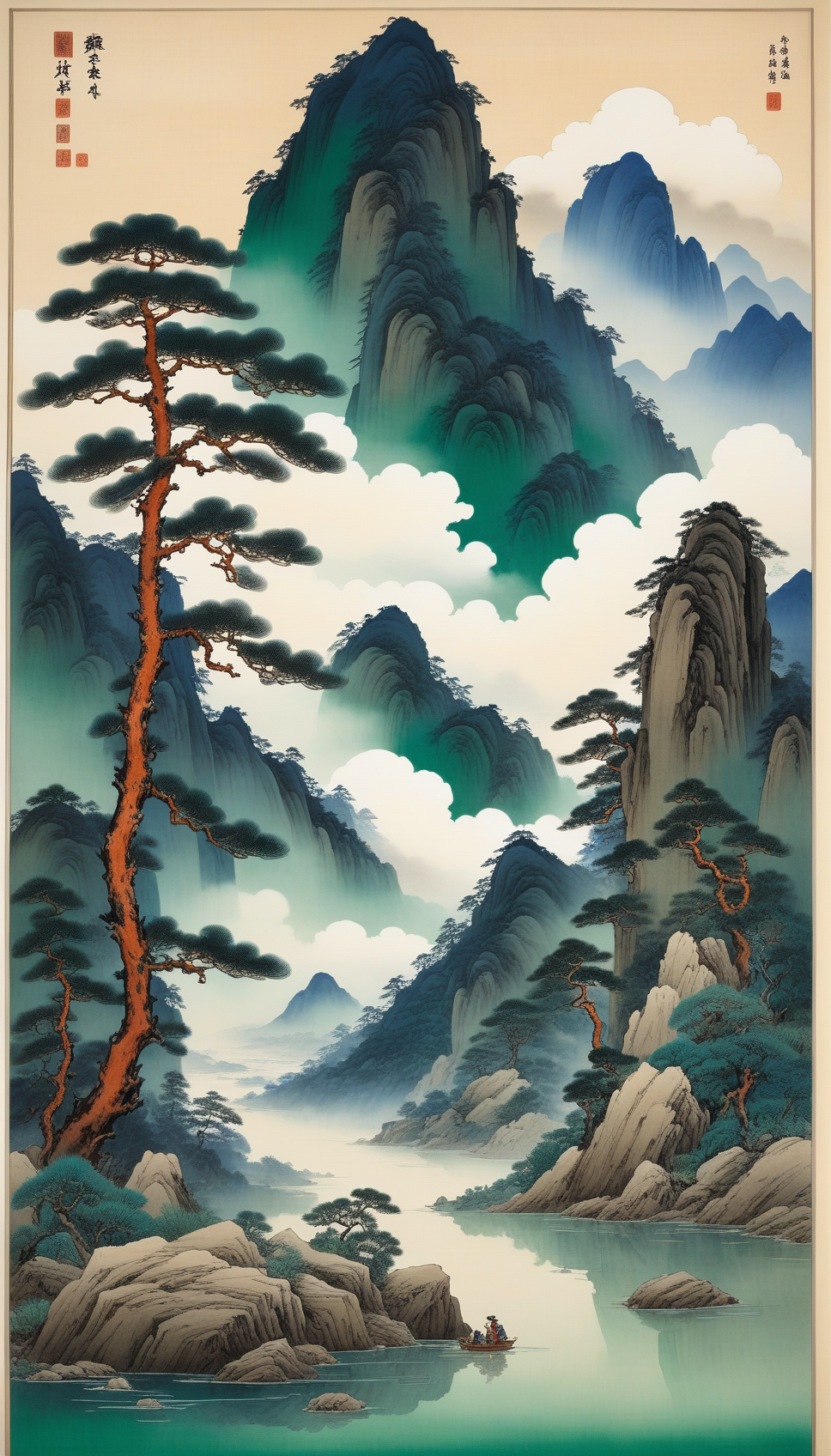 01601-2961842088-Chinese landscape painting,inspired by Wang Ximeng's landscape painting works Thousand Miles of Rivers and Mountains,_the inscri.png